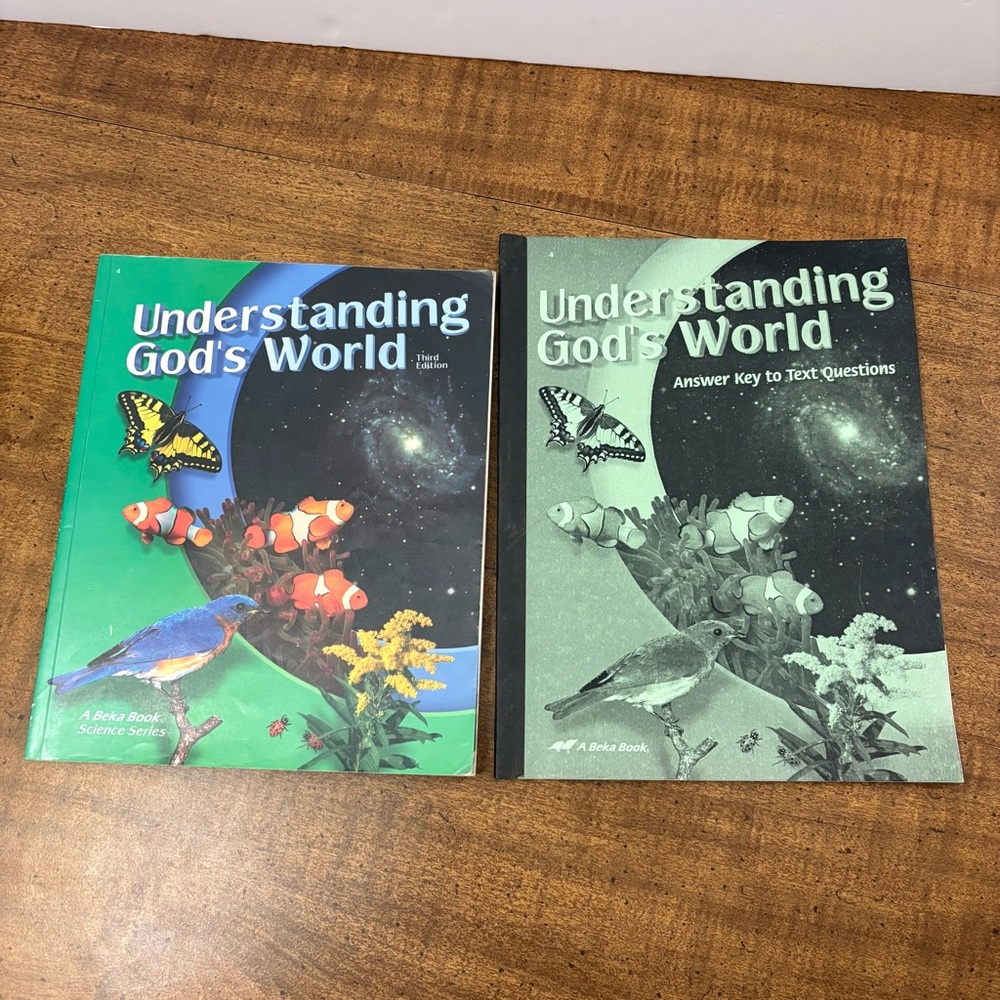 ABeka 4th Understanding God's World Science (2nd ed) Textbook Answer Key To Text